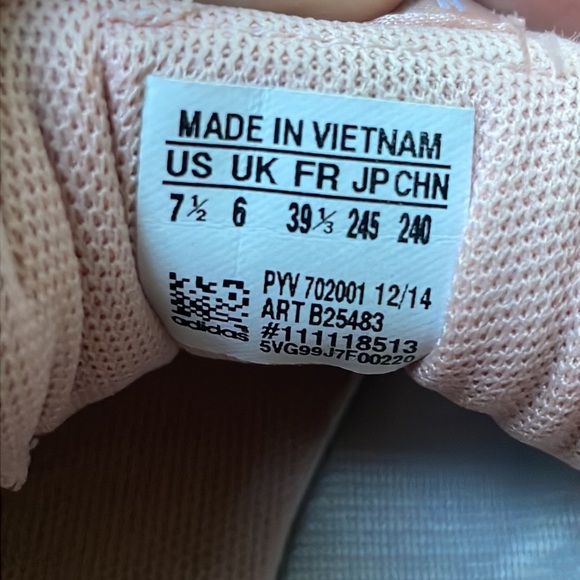 ADIDAS ORIGINALS ZX FLUX W "DUST PINK" Size 7 1/2 Rare Sold Out Hard to find - Picture 12 of 12